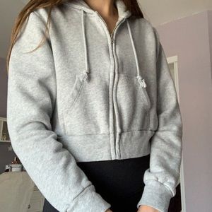 Brandy Melville crystal hoodie